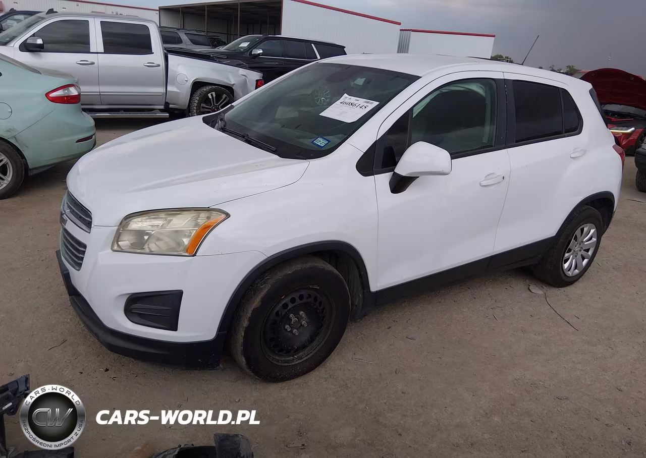 2015 Chevrolet Trax 1Ls VIN:KL7CJKSB6FB096733 - 2