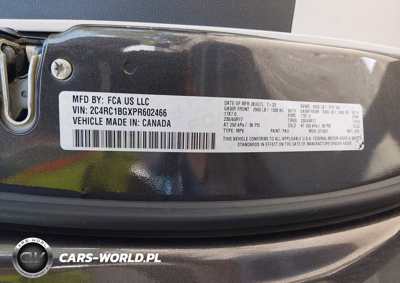 2023 Chrysler Pacifica Touring L VIN:2C4RC1BGXPR602466 - 9
