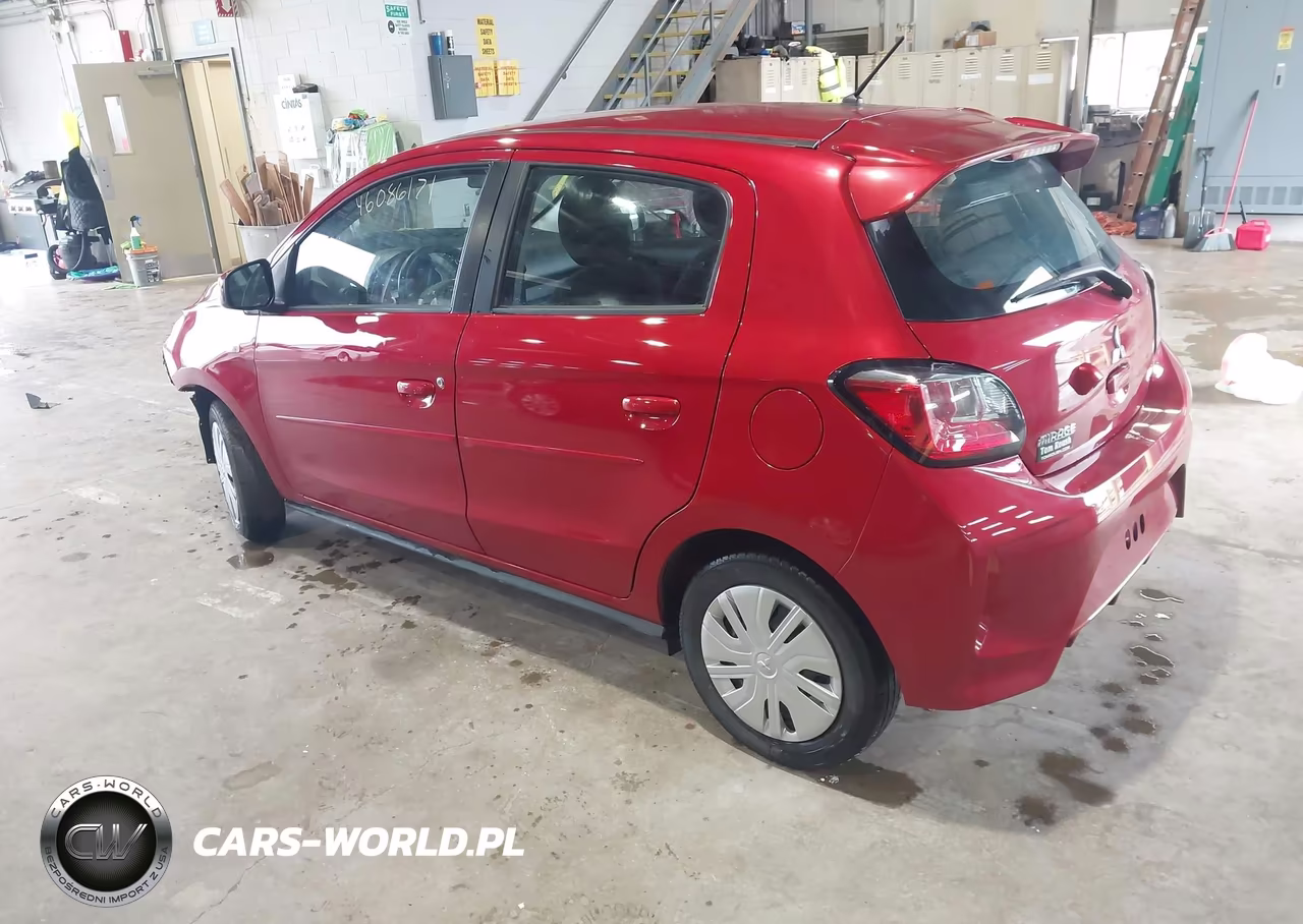 2024 Mitsubishi Mirage Es VIN:ML32AUHJ9RH037737 - 3