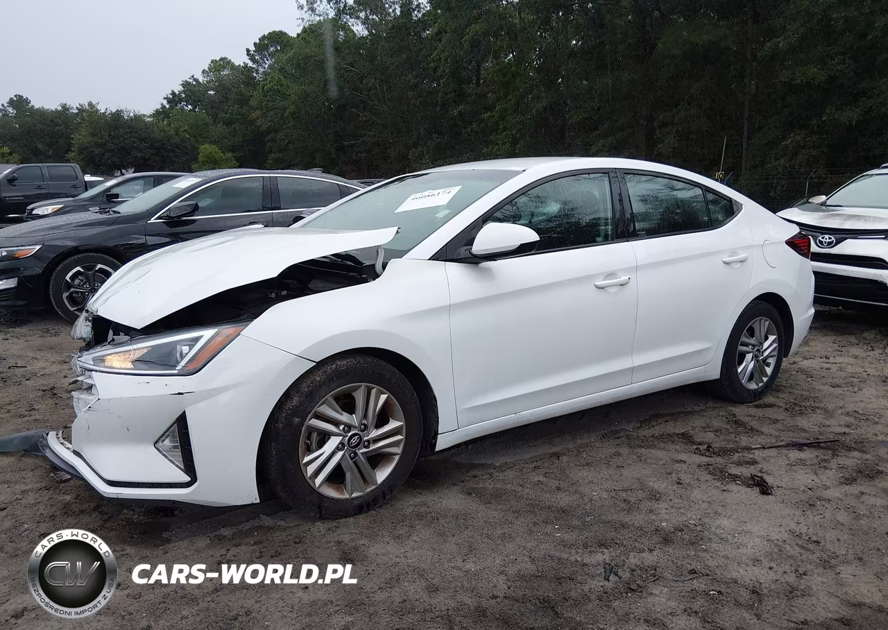 2020 Hyundai Elantra Sel VIN:5NPD84LF6LH568116 - 2