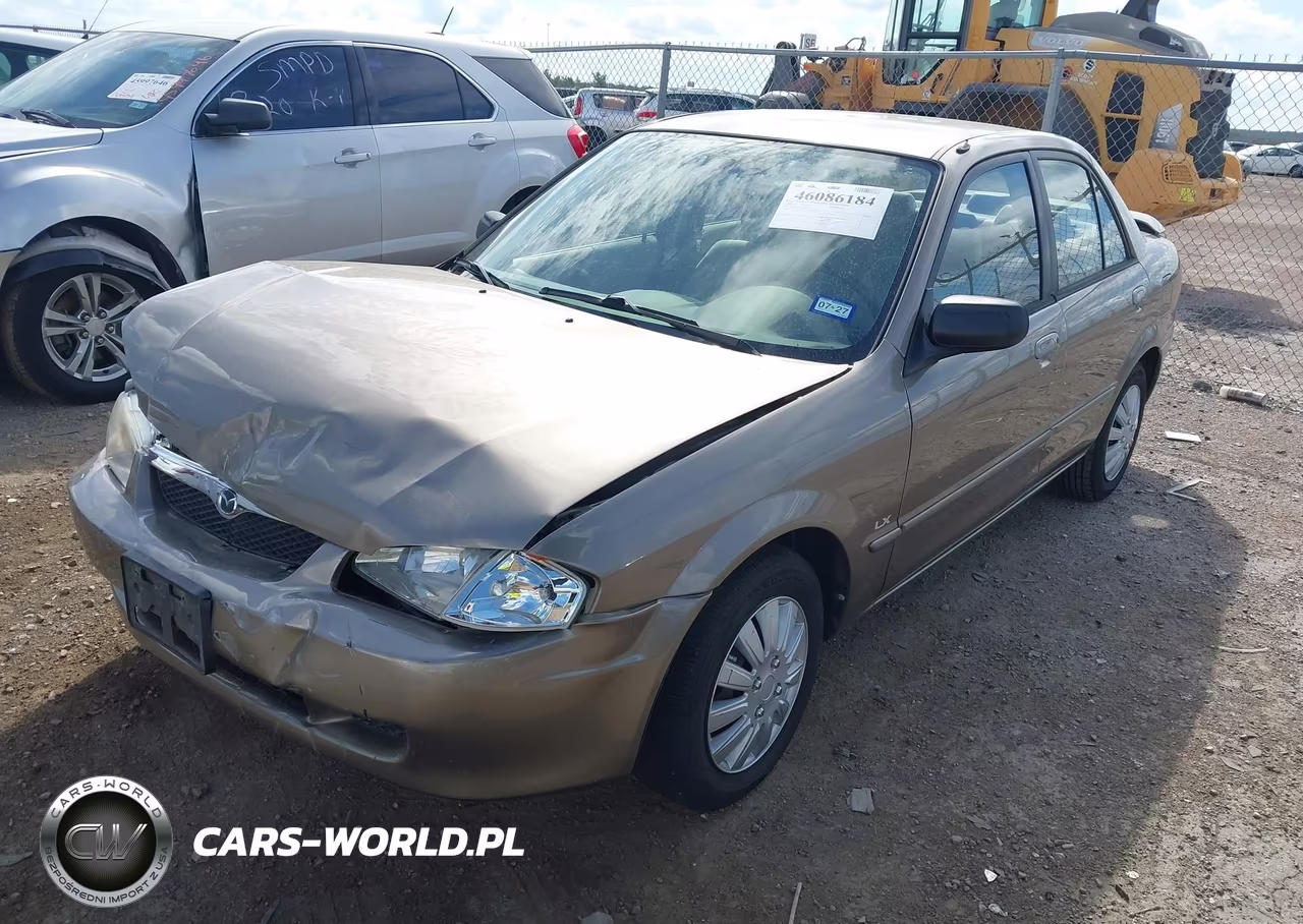 1999 Mazda Protege Dx-Lx VIN:JM1BJ2220X0182048 - 2