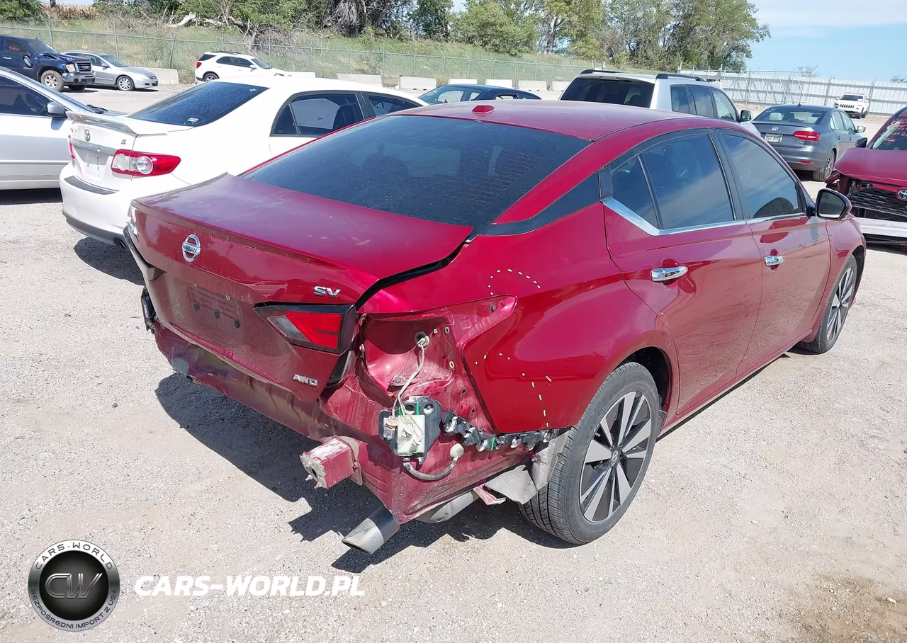 2021 Nissan Altima Sv Intelligent Awd VIN:1N4BL4DW5MN301903 - 4