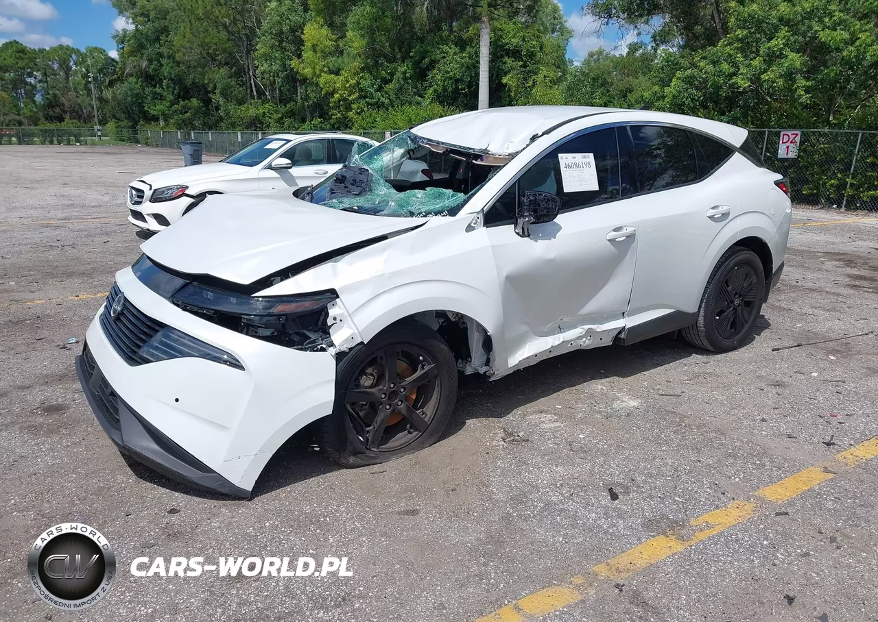 2025 Nissan Murano Sv VIN:5N1AZ3BS2SC130241 - 2