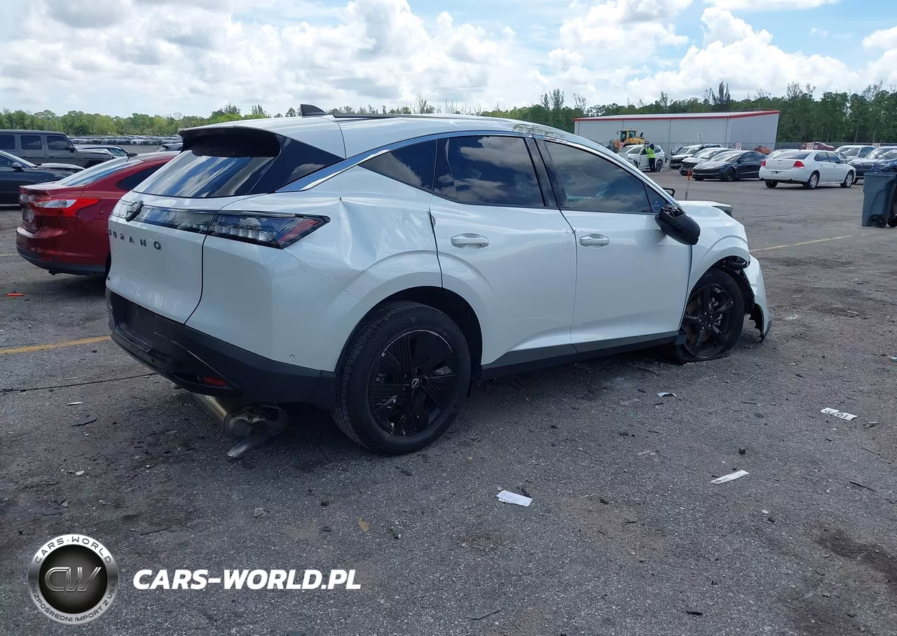 2025 Nissan Murano Sv VIN:5N1AZ3BS2SC130241 - 4