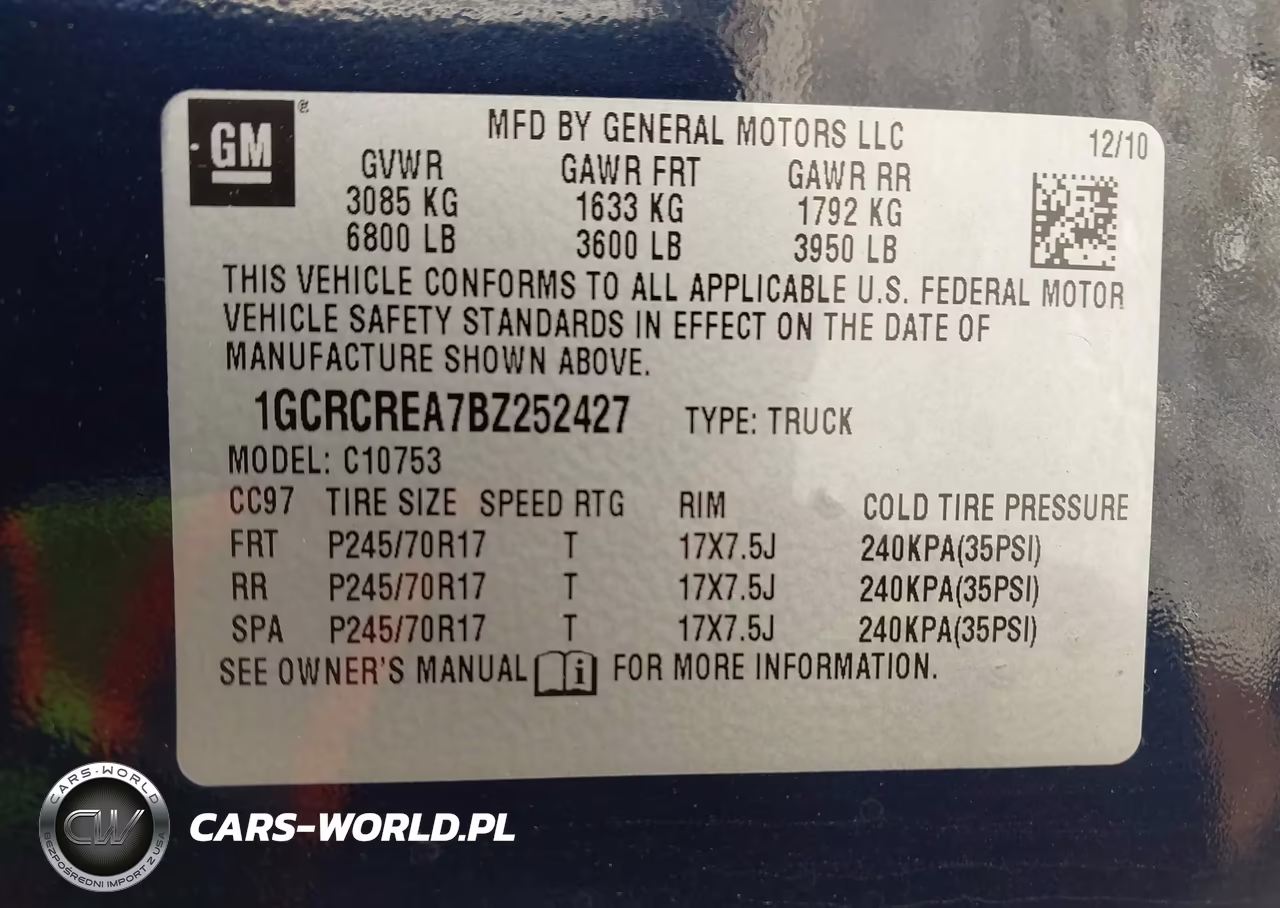 2011 Chevrolet Silverado 1500 Ls VIN:1GCRCREA7BZ252427 - 9
