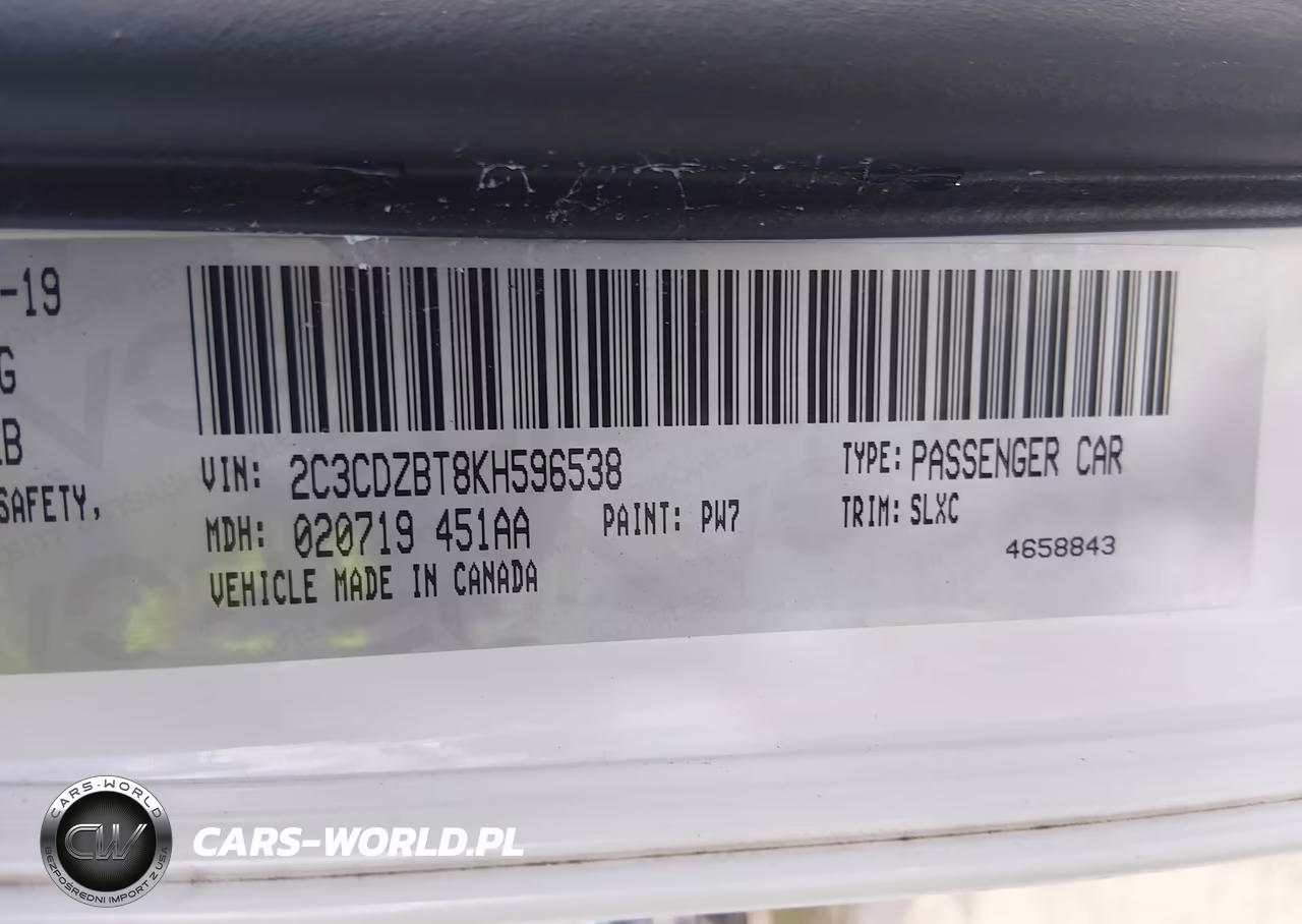 2019 Dodge Challenger R-T VIN:2C3CDZBT8KH596538 - 9