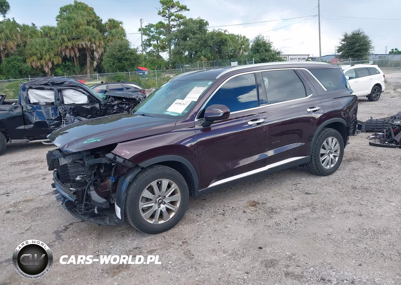 2024 Hyundai Palisade Sel VIN:KM8R2DGE9RU657407 - 2