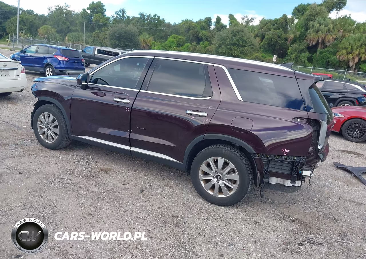 2024 Hyundai Palisade Sel VIN:KM8R2DGE9RU657407 - 3