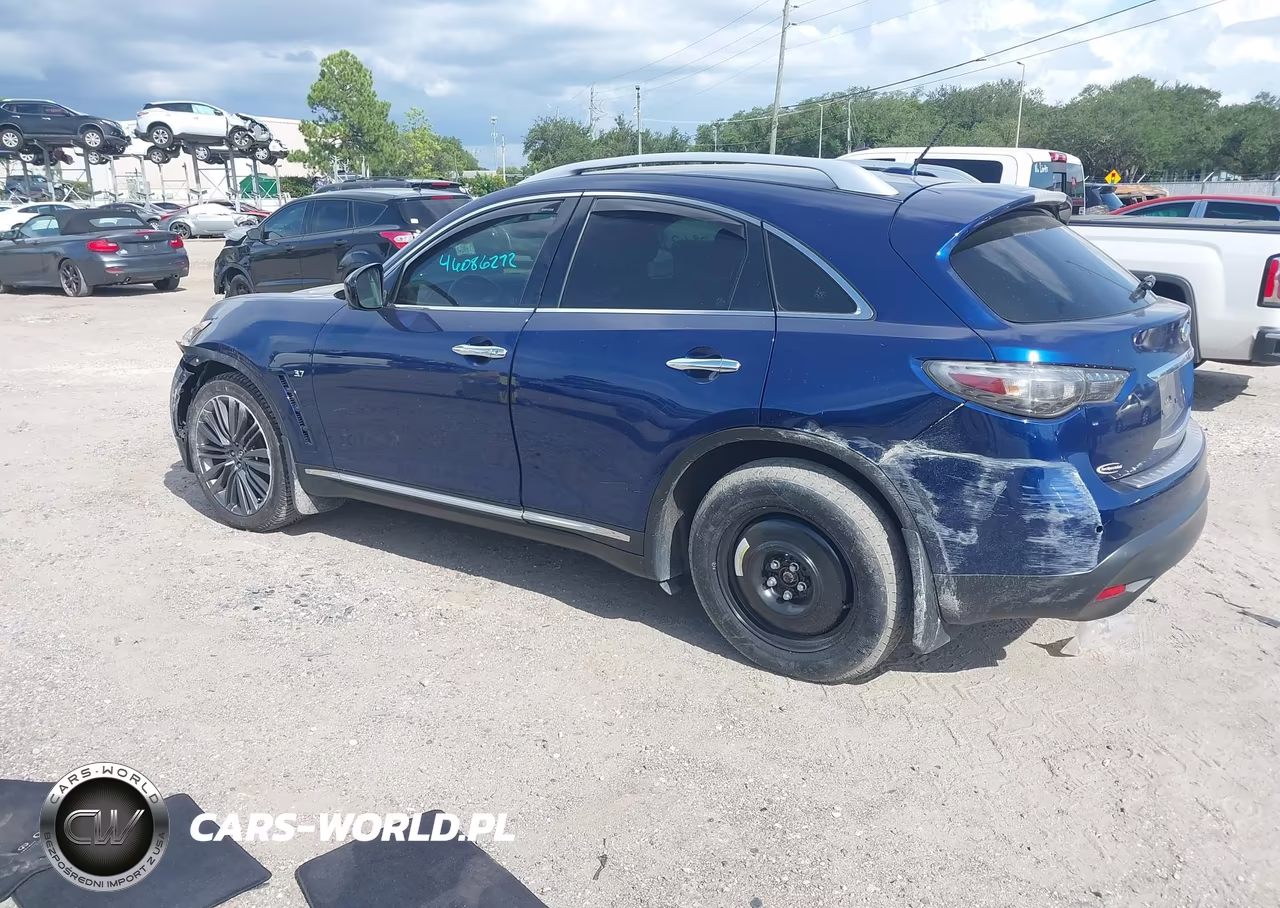 2017 Infiniti Qx70 VIN:JN8CS1MU5HM140208 - 3