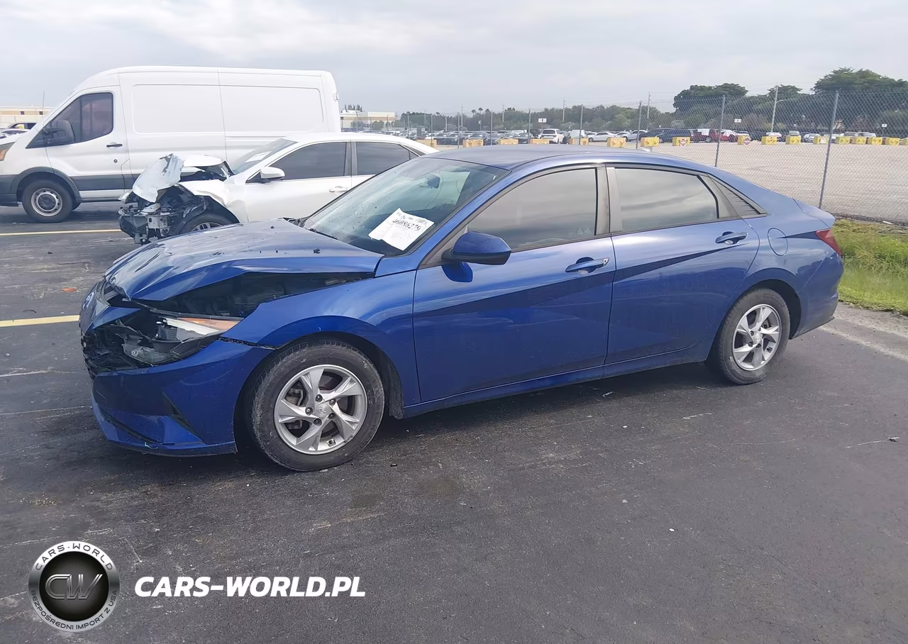 2021 Hyundai Elantra Se VIN:5NPLL4AG1MH016952 - 2
