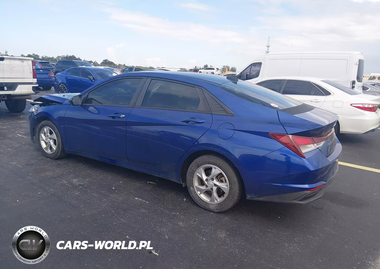 2021 Hyundai Elantra Se VIN:5NPLL4AG1MH016952 - 3