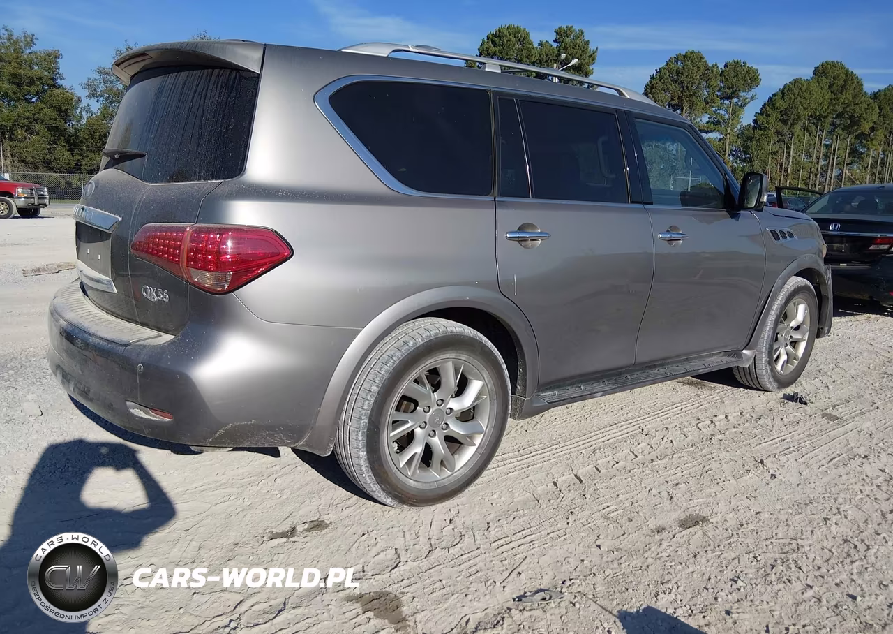 2012 Infiniti Qx56 VIN:JN8AZ2NF9C9519605 - 4