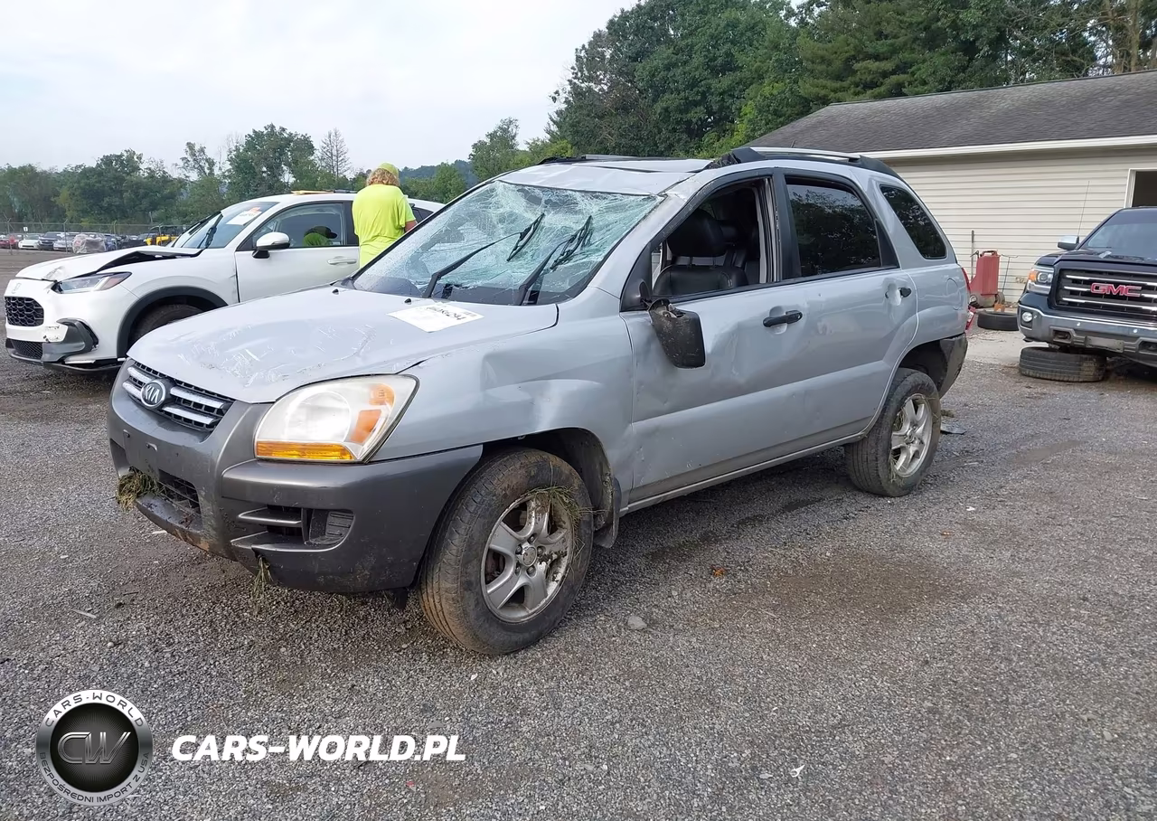 2008 Kia Sportage Lx VIN:KNDJF724587508303 - 2