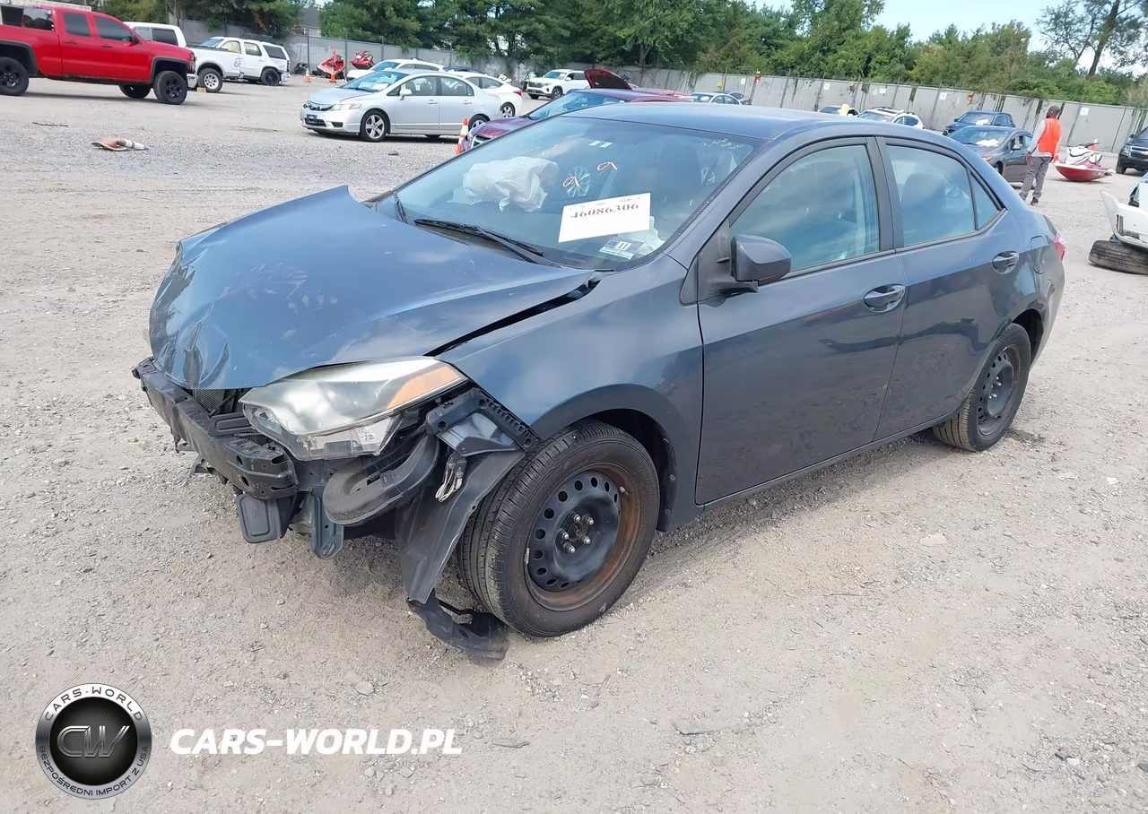 2015 Toyota Corolla Le VIN:2T1BURHE9FC479549 - 2