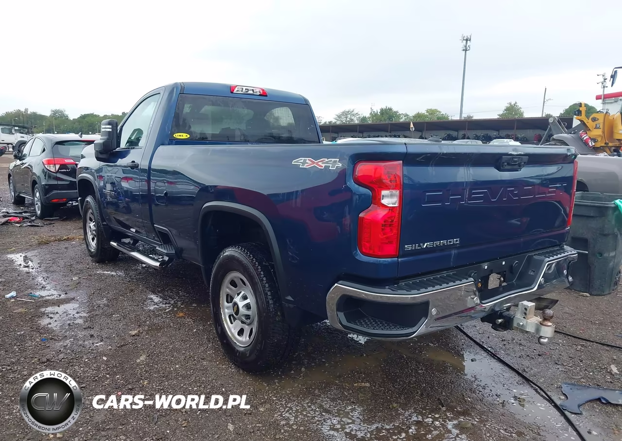 2021 Chevrolet Silverado 2500Hd 4Wd Long Bed Wt VIN:1GC3YLE74MF184357 - 3