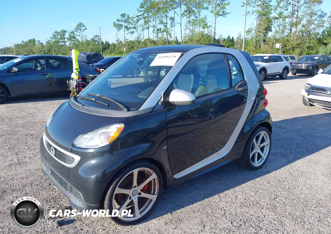 2013 Smart Fortwo Passion VIN:WMEEJ3BA1DK681548 - 2