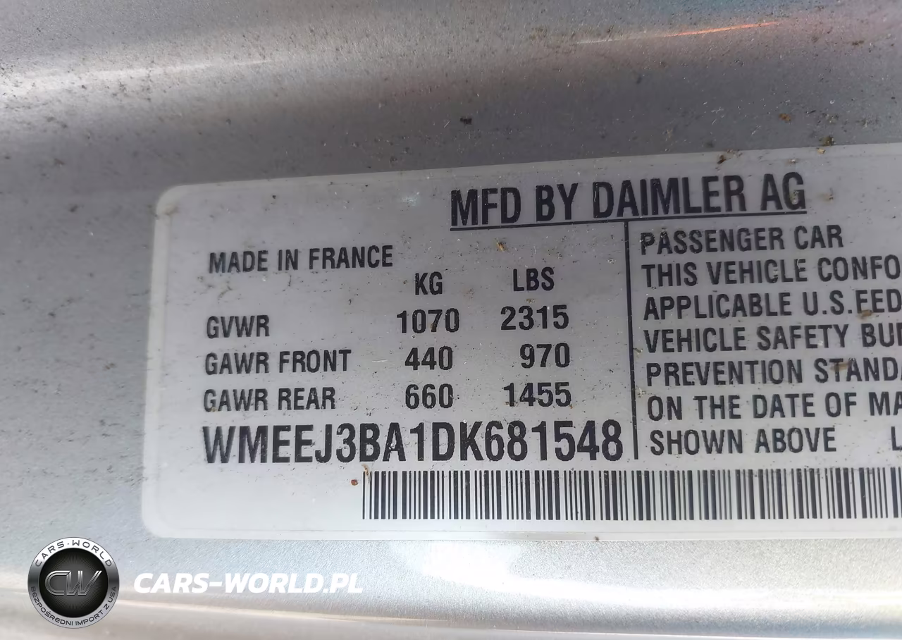 2013 Smart Fortwo Passion VIN:WMEEJ3BA1DK681548 - 9