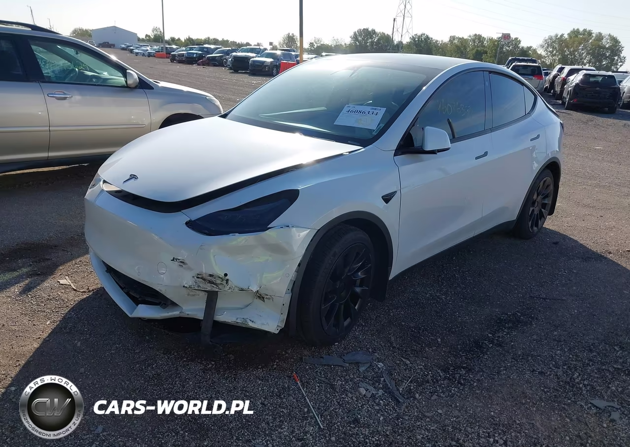 2021 Tesla Model Y Long Range Dual Motor All-Wheel Drive VIN:5YJYGDEE3MF144367 - 2