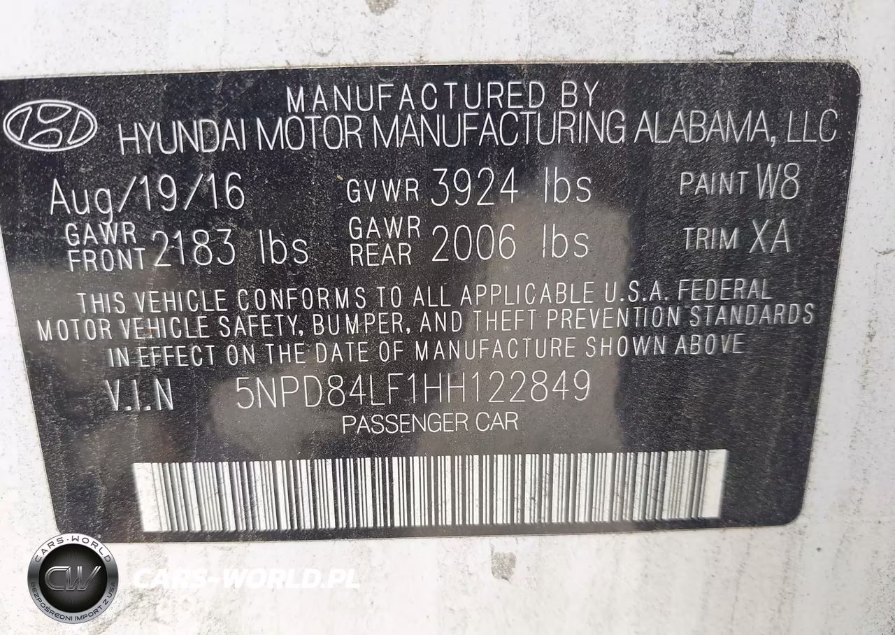 2017 Hyundai Elantra Value Edition VIN:5NPD84LF1HH122849 - 9