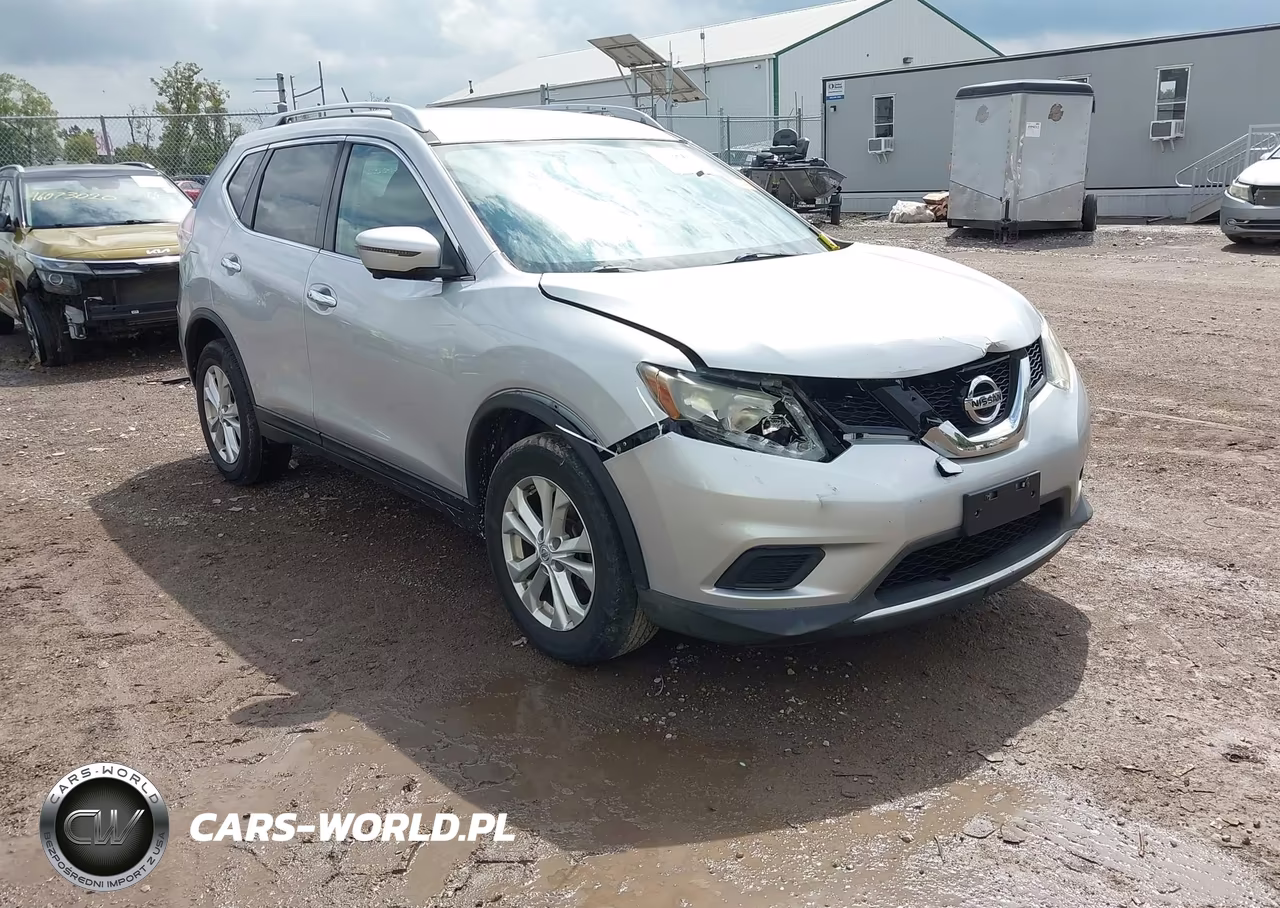 2016 Nissan Rogue Sv VIN:5N1AT2MM9GC766043 - 1