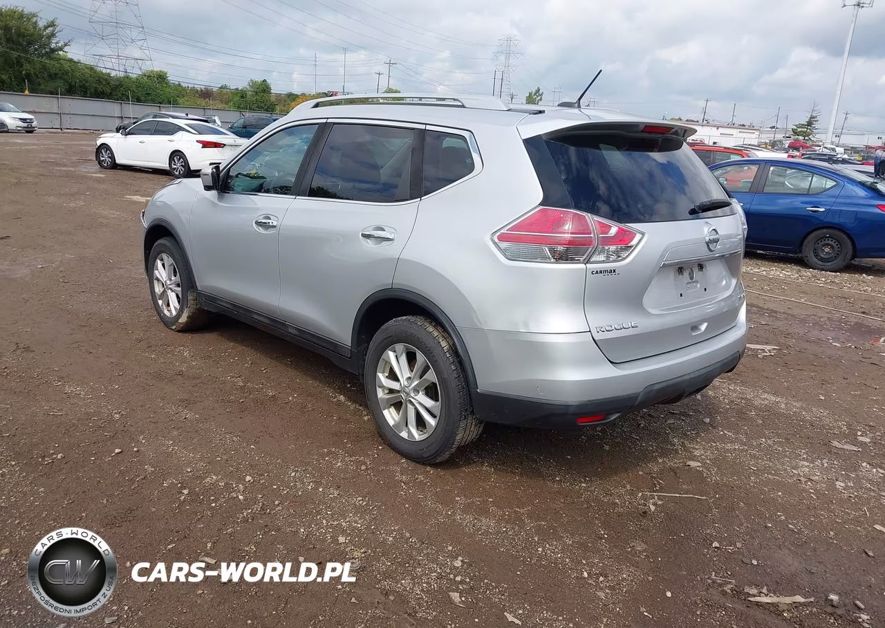 2016 Nissan Rogue Sv VIN:5N1AT2MM9GC766043 - 3