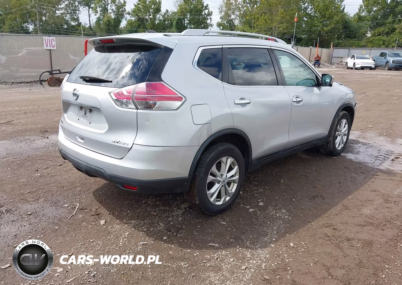 2016 Nissan Rogue Sv VIN:5N1AT2MM9GC766043 - 4