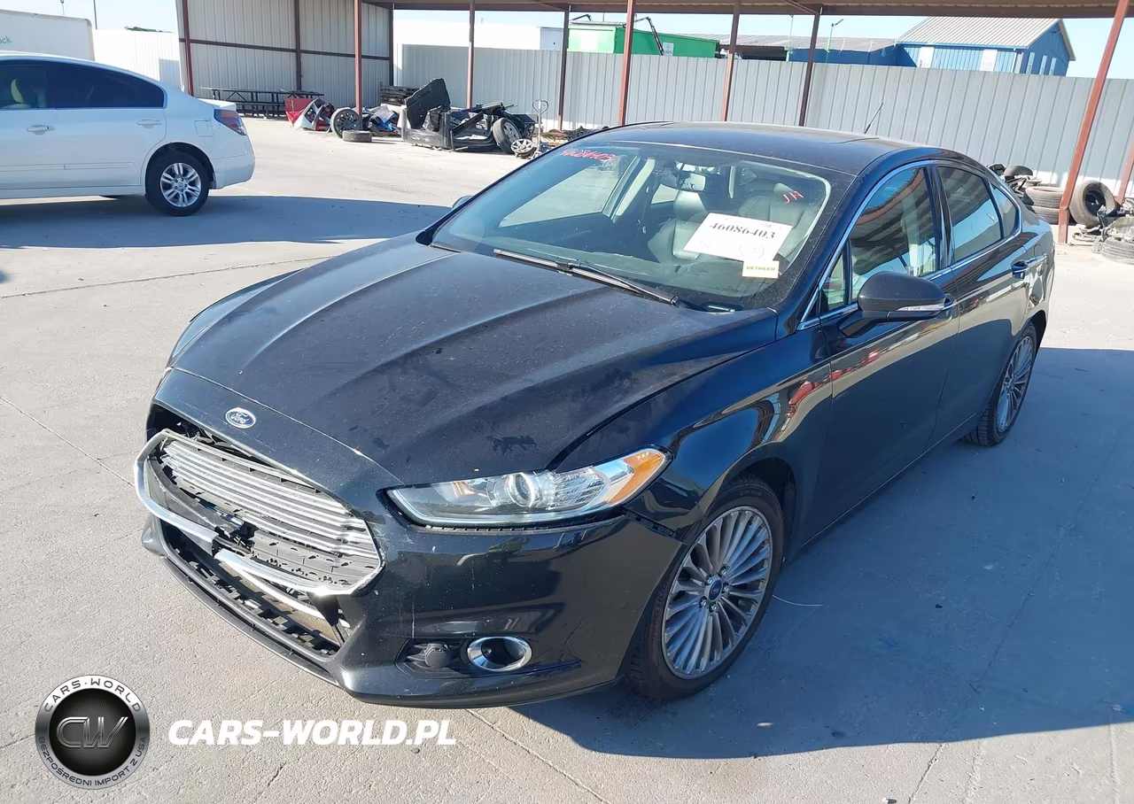 2013 Ford Fusion Titanium VIN:3FA6P0K98DR361733 - 2