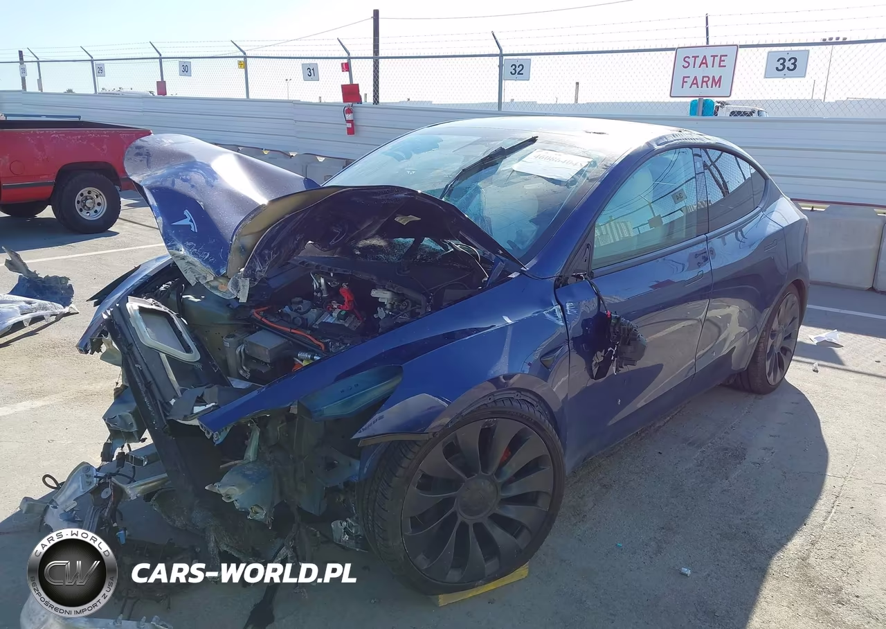 2023 Tesla Model Y Performance Dual Motor All-Wheel Drive VIN:7SAYGDEF6PF600930 - 2