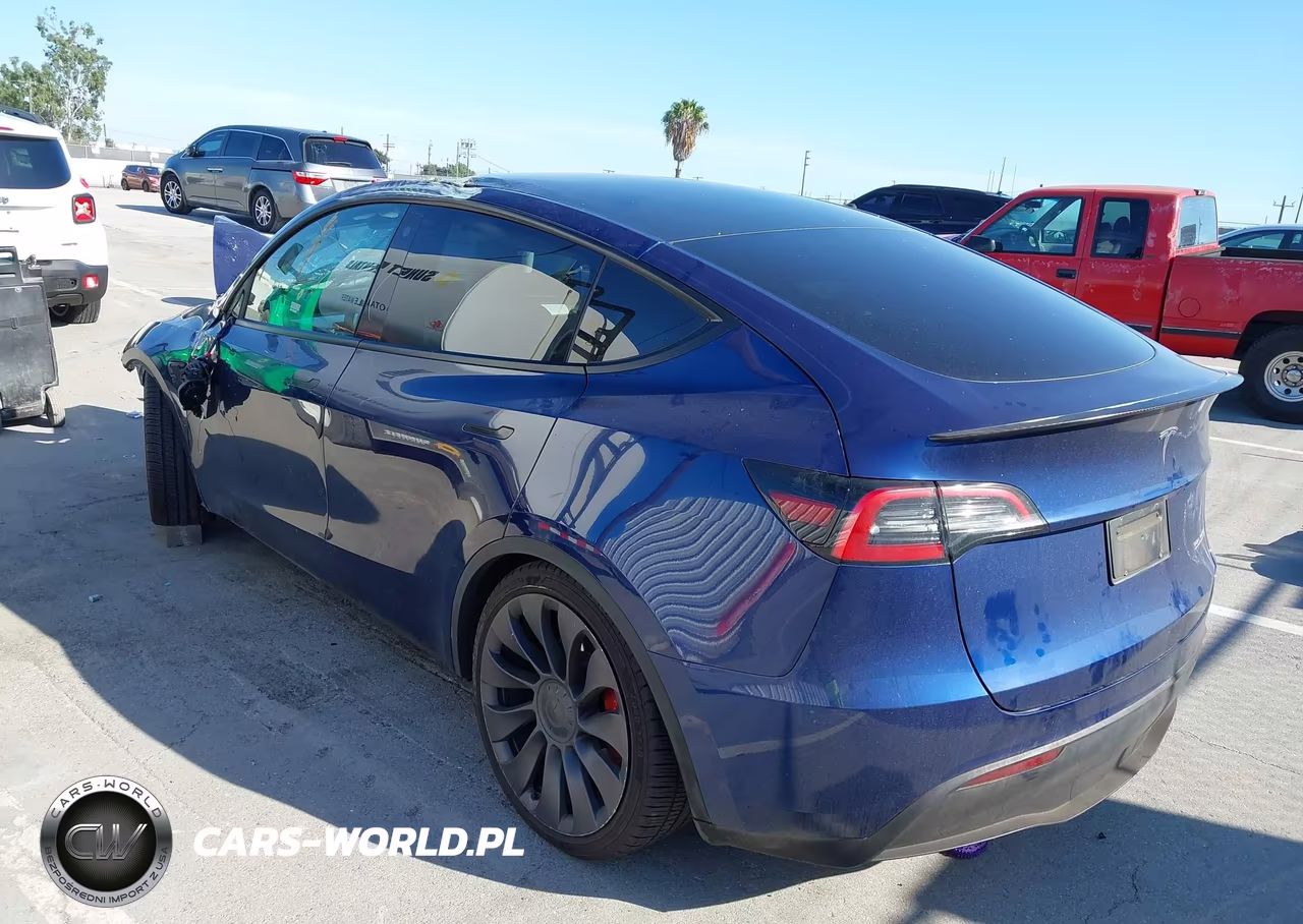 2023 Tesla Model Y Performance Dual Motor All-Wheel Drive VIN:7SAYGDEF6PF600930 - 3