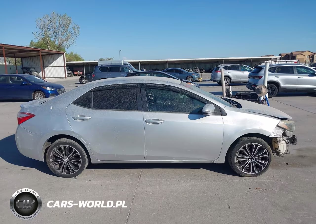 2014 Toyota Corolla S Plus VIN:5YFBURHE3EP126805 - 14