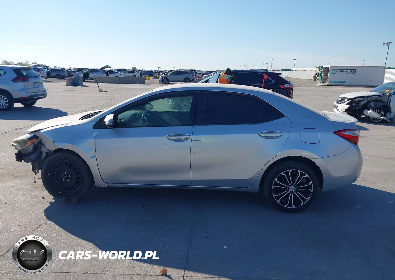 2014 Toyota Corolla S Plus VIN:5YFBURHE3EP126805 - 15