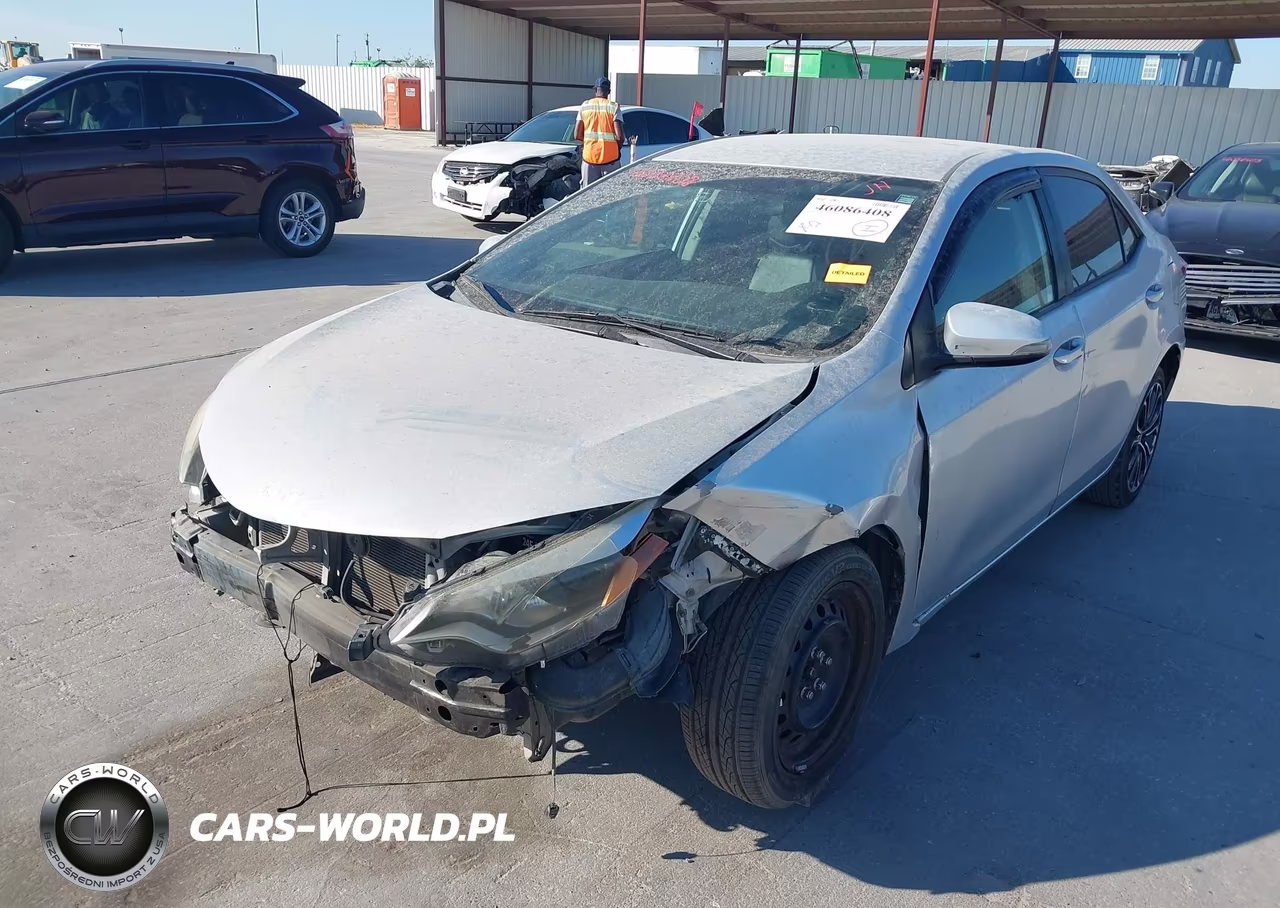 2014 Toyota Corolla S Plus VIN:5YFBURHE3EP126805 - 2