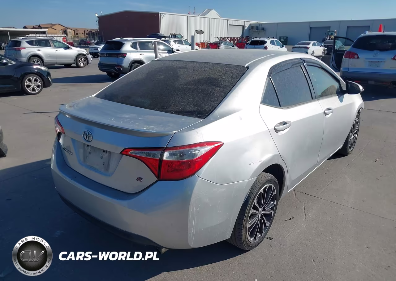2014 Toyota Corolla S Plus VIN:5YFBURHE3EP126805 - 4