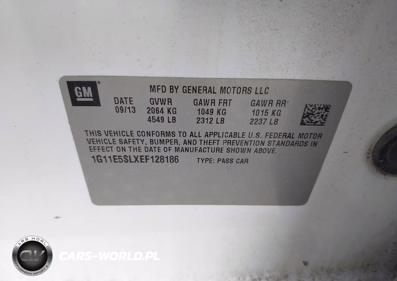 2014 Chevrolet Malibu 2Lt VIN:1G11E5SLXEF128186 - 9