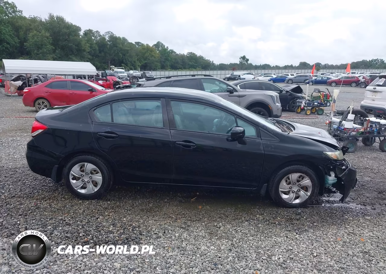 2014 Honda Civic Lx VIN:19XFB2F58EE077412 - 13