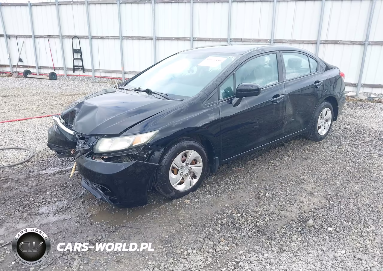 2014 Honda Civic Lx VIN:19XFB2F58EE077412 - 2