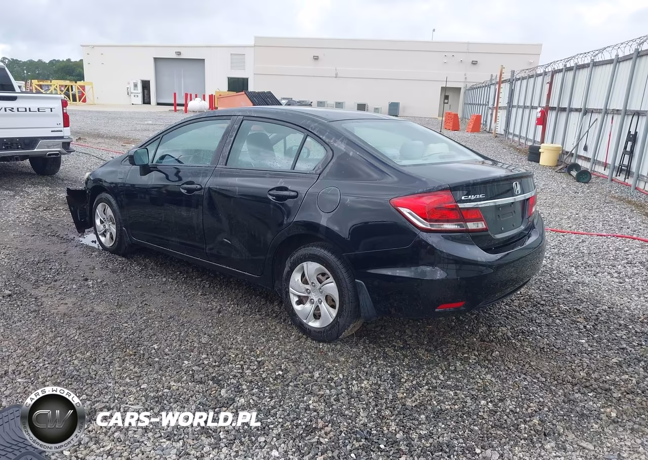 2014 Honda Civic Lx VIN:19XFB2F58EE077412 - 3