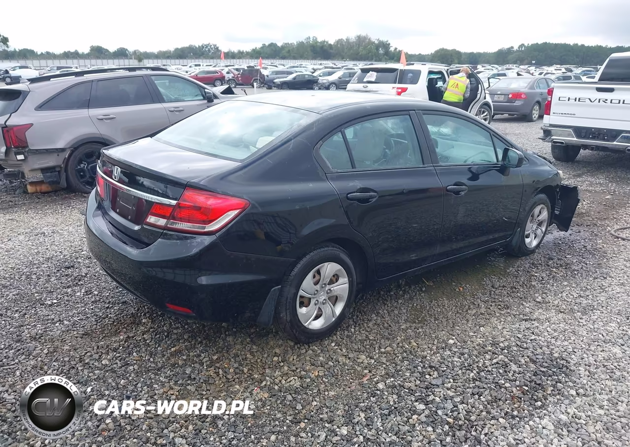 2014 Honda Civic Lx VIN:19XFB2F58EE077412 - 4
