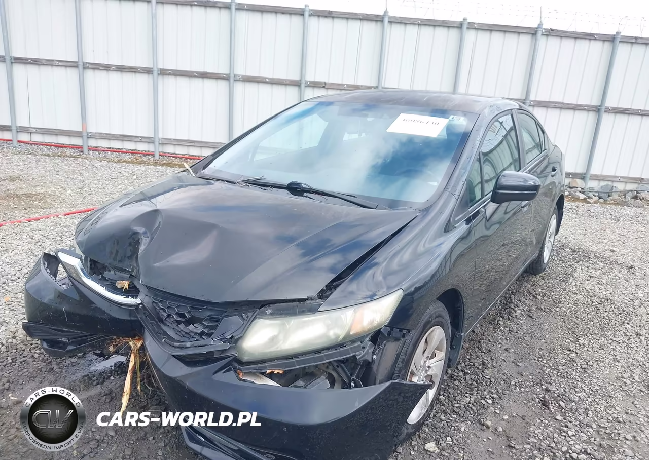 2014 Honda Civic Lx VIN:19XFB2F58EE077412 - 6