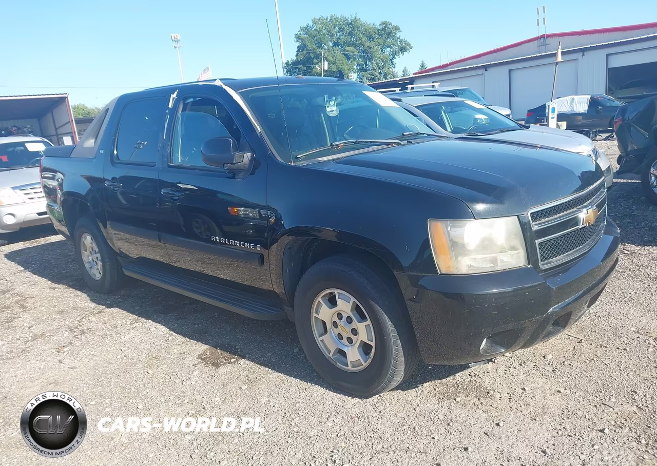 2007 Chevrolet Avalanche 1500 Lt VIN:3GNFK12307G120640 - 1