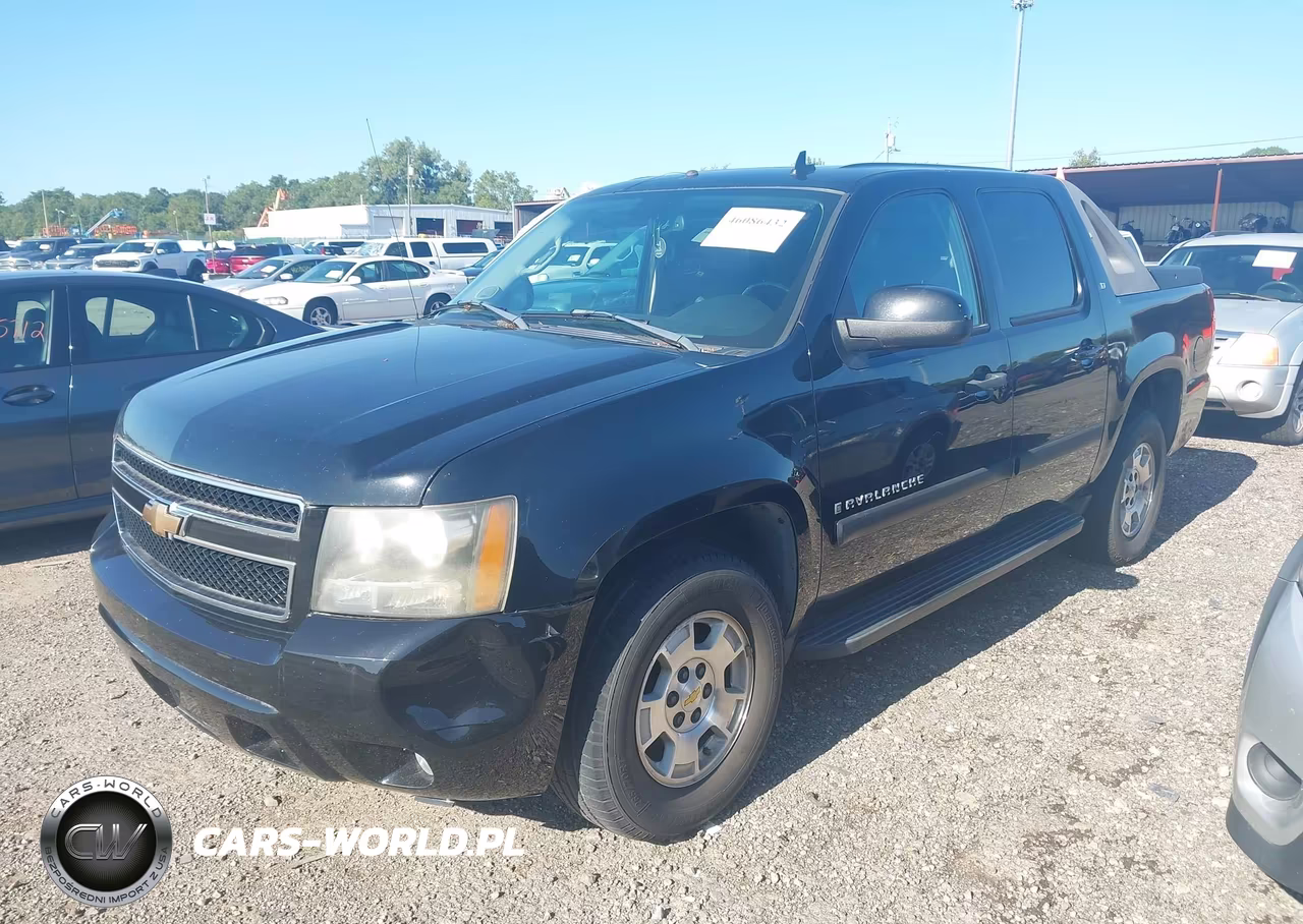 2007 Chevrolet Avalanche 1500 Lt VIN:3GNFK12307G120640 - 2