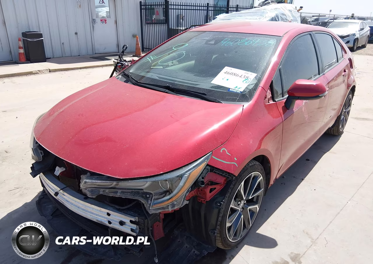 2021 Toyota Corolla Se VIN:JTDS4MCE4MJ069110 - 2