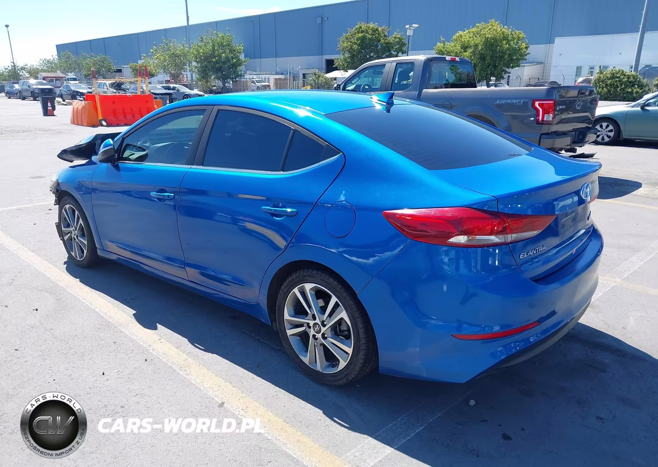 2018 Hyundai Elantra Limited VIN:KMHD84LFXJU584172 - 3