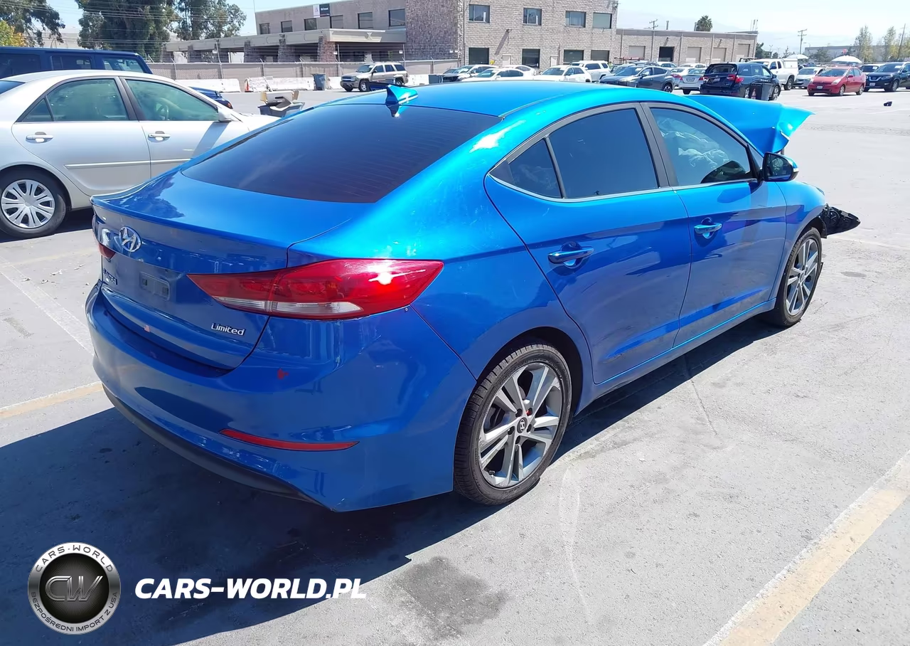 2018 Hyundai Elantra Limited VIN:KMHD84LFXJU584172 - 4
