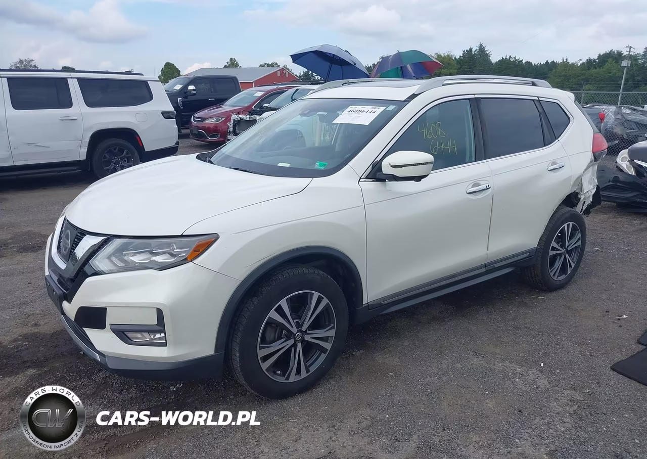 2017 Nissan Rogue Sv-Sl VIN:5N1AT2MV6HC733012 - 2