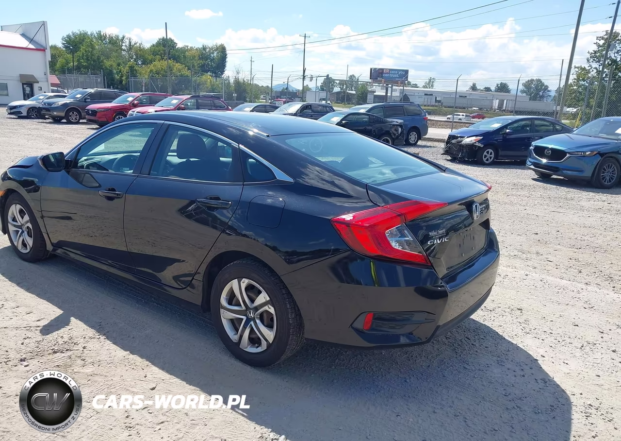 2018 Honda Civic Lx VIN:19XFC2F50JE022895 - 3