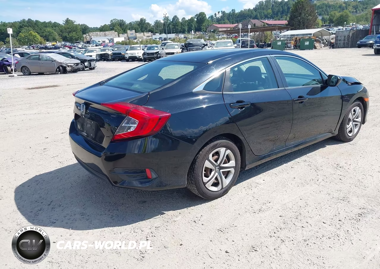 2018 Honda Civic Lx VIN:19XFC2F50JE022895 - 4