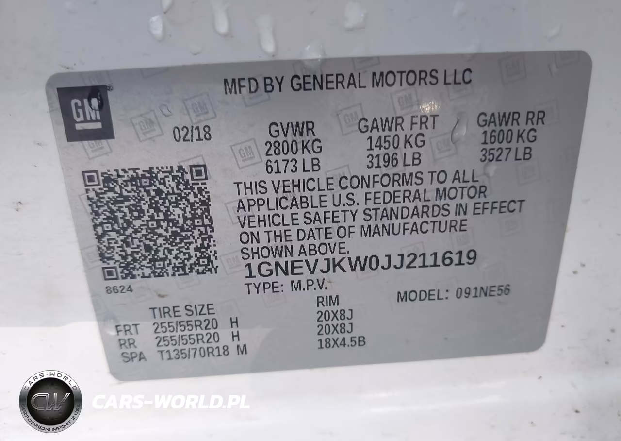 2018 Chevrolet Traverse Premier VIN:1GNEVJKW0JJ211619 - 9