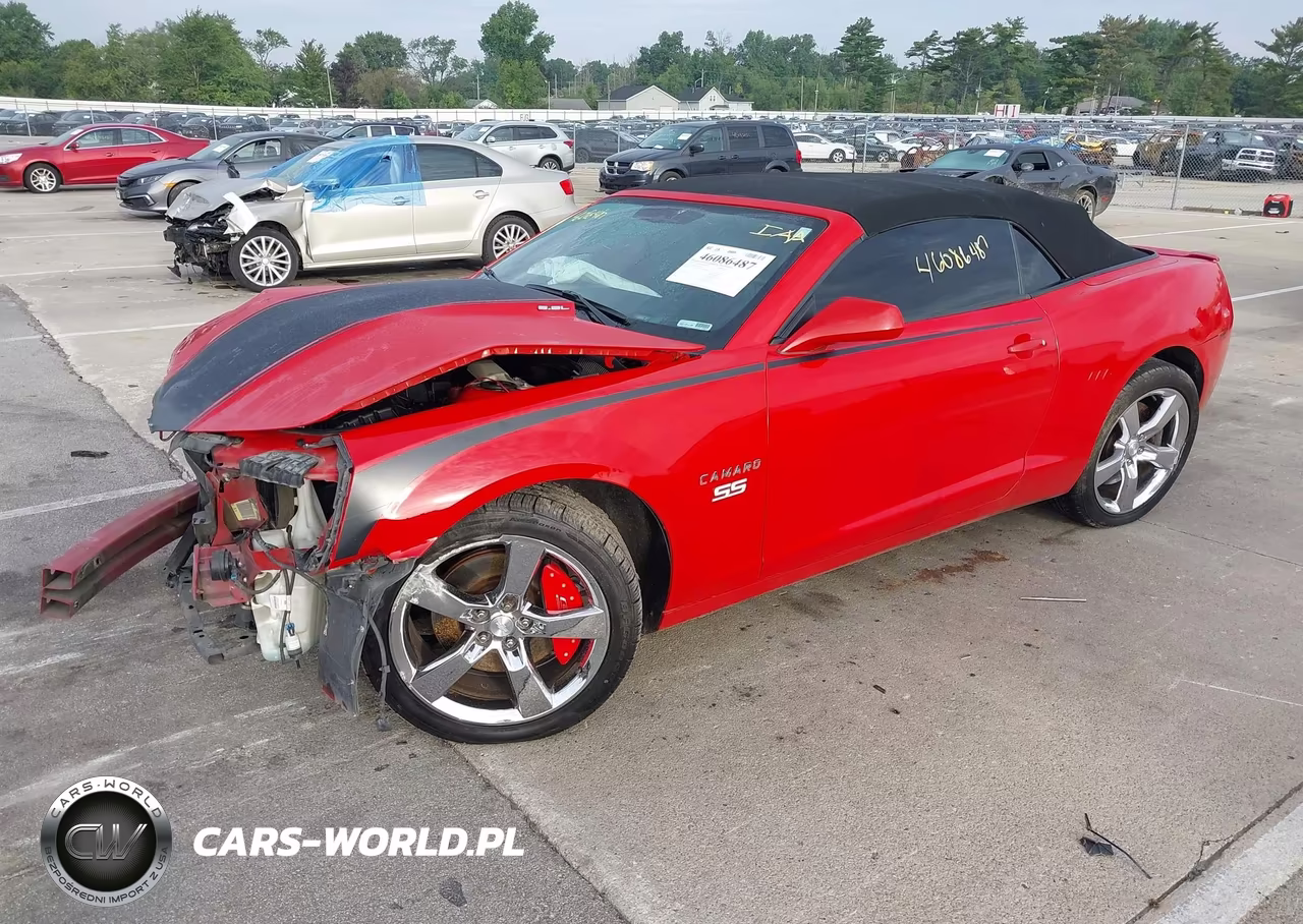 2012 Chevrolet Camaro 2Ss VIN:2G1FK3DJ6C9137715 - 2