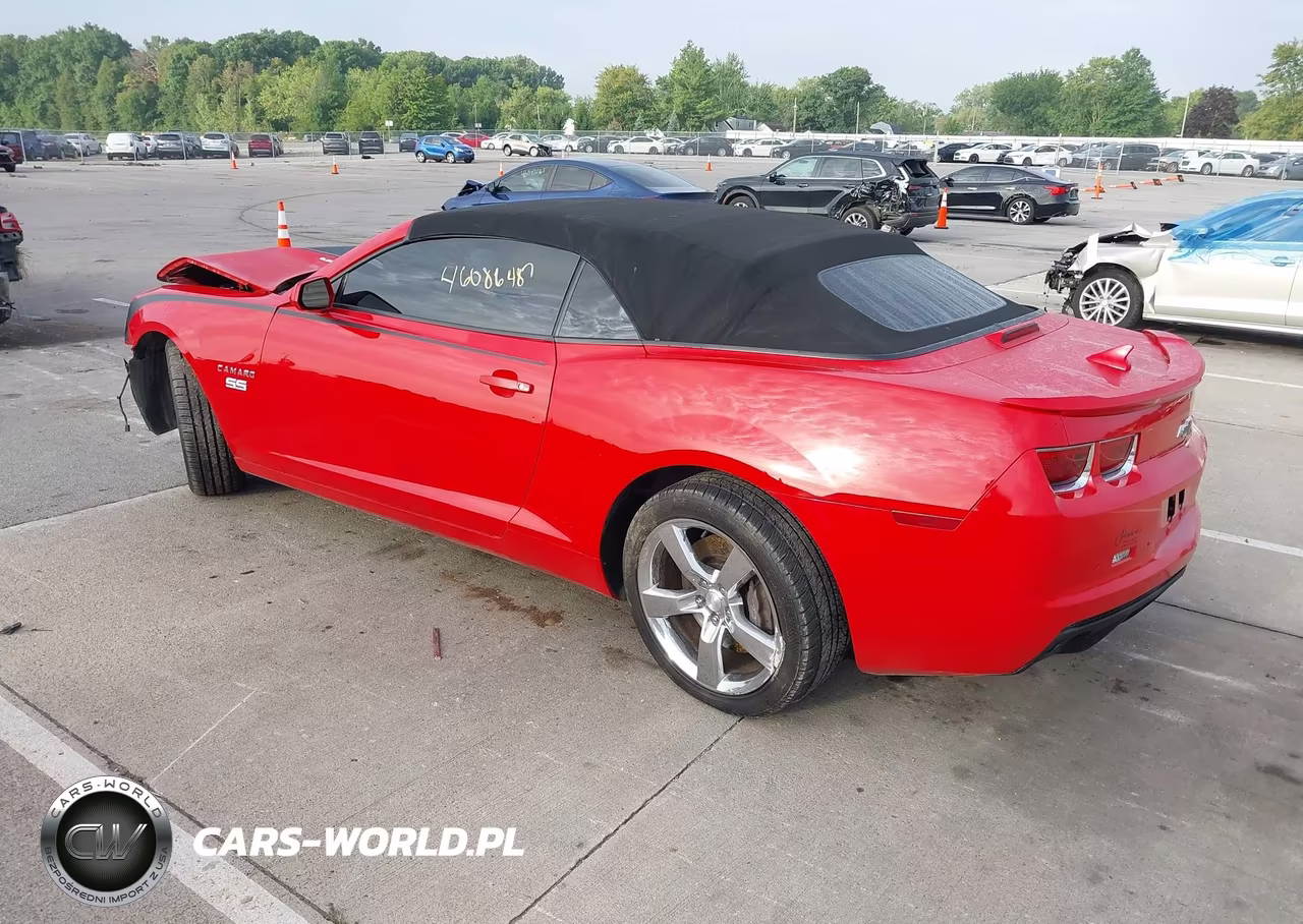 2012 Chevrolet Camaro 2Ss VIN:2G1FK3DJ6C9137715 - 3